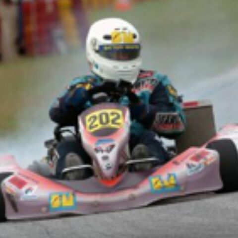 The revolutionary Rotax RM1 kart in action, around 2000 (Unternehmensarchiv BRP-Rotax, Gunskirchen)